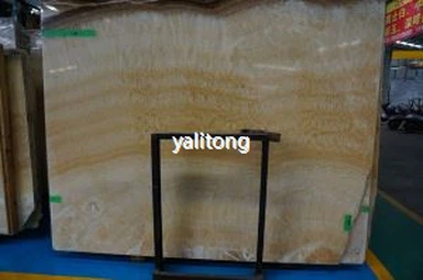 Hulgimüük Kollane Onyxi marmorplaadid poleeritud