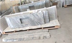 Uus Kashmir Valge Graniit Countertops