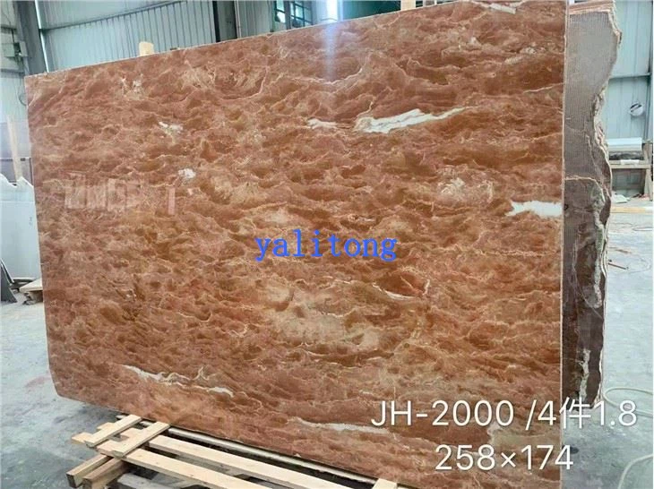 Red Pink Marble