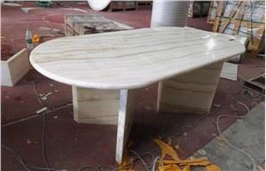 Naturaalse Onyxi kohvilaua kujundus